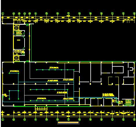 厂房装修电路布局图
